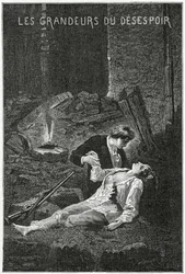 Las Grandezas de la Desesperación - Ilustración de Los Miserables, Siglo XIX